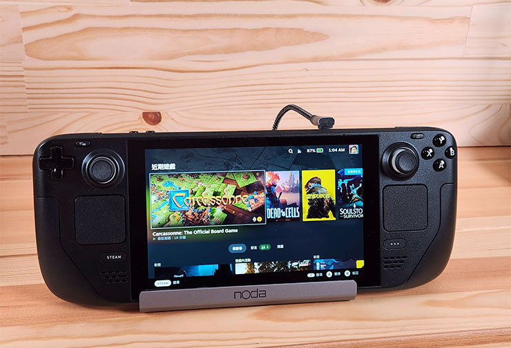 noda Steam Deck Docking Station 開箱:八合一擴充基座,好用嗎? - 阿祥的網路筆記本 USB 連結上 Steam Deck 主機後即完成安裝
