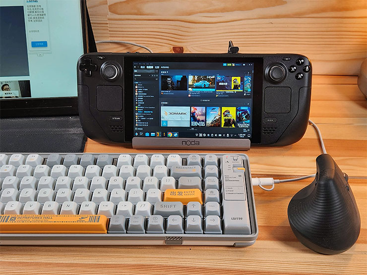 noda Steam Deck Docking Station 開箱:八合一擴充基座,好用嗎? - 阿祥的網路筆記本 Steam Deck 搭配 noda Steam Deck Docking Station 化身小型主機,不過目前實用性不算高
