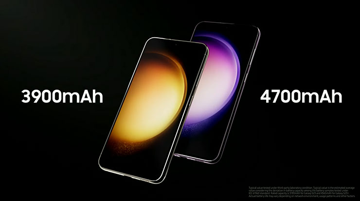 S23 與 S23+ 電量提升