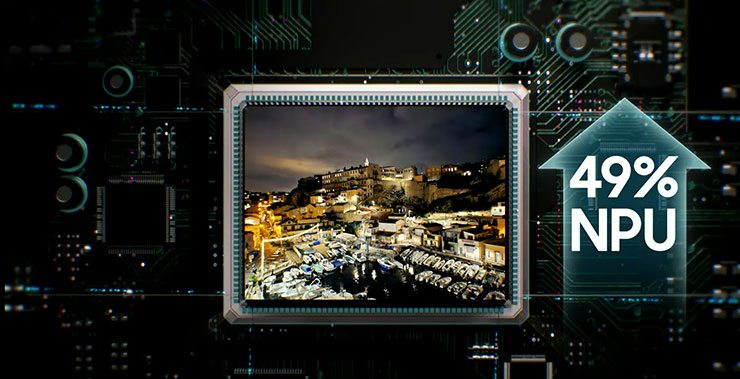 高通 Snapdragon 8 Gen 2 for Galaxy 版本處理器的 NPU 性能提升 49% 