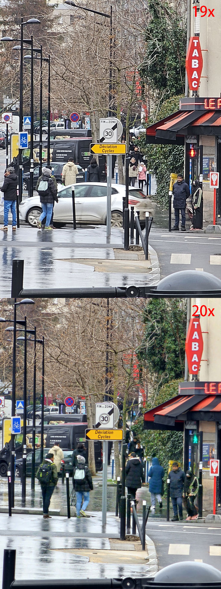 Galaxy S23 Ultra 實拍：19x 與 20x 的照片差異