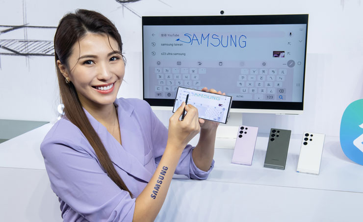 S Pen手寫辨識與Google深化合作，新增支援Chrome、Message、Google Map等應用程式，於網址欄、搜尋欄手寫便能直接轉換為文字