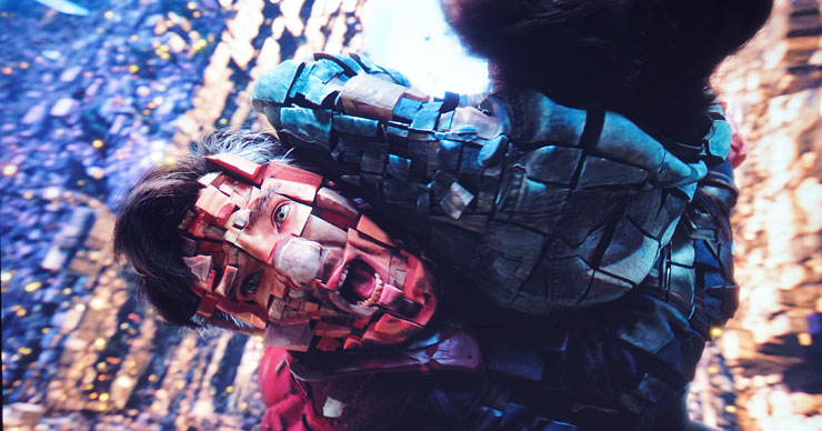 在奇異博士與美國小姐穿越多重宇宙的場景，透過 EH-TW6250 的呈現也讓人目不暇給。