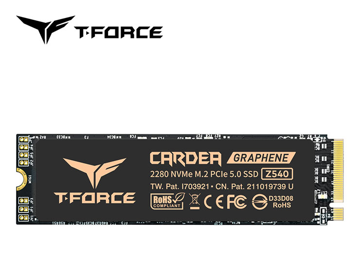 讀寫破萬!十銓科技推出 T-FORCE CARDEA Z540 黑武士 M.2 PCIe 5.0固態硬碟! - 阿祥的網路筆記本 T-FORCE CARDEA Z540 黑武士 M.2 PCIe 5.0 固態硬碟