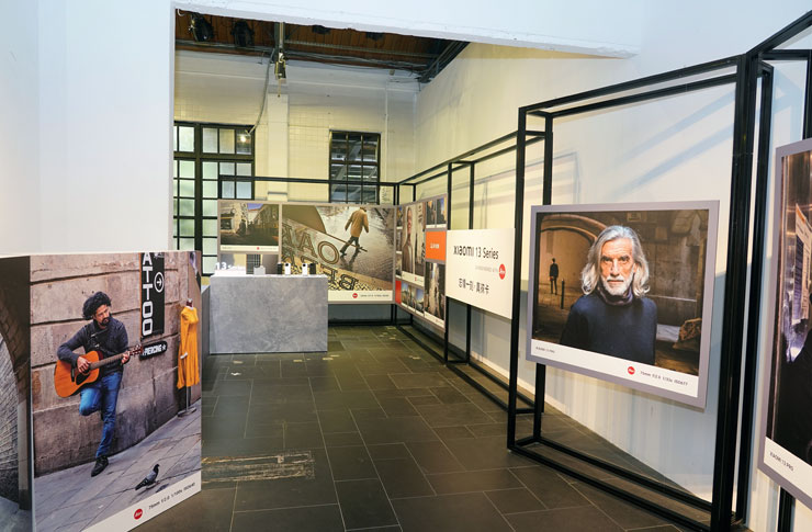 位於華山園區的 Xiaomi 13 系列徠卡攝影展