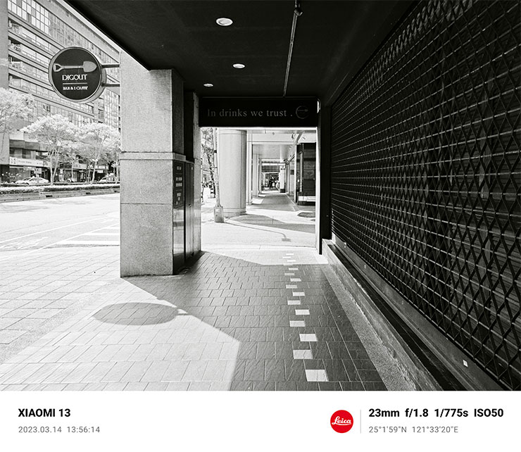 Xiaomi 13 相機徠卡單色模式拍攝樣張