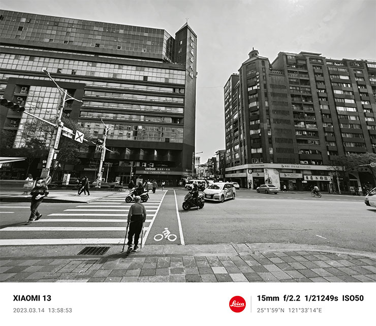 Xiaomi 13 相機徠卡單色模式拍攝樣張