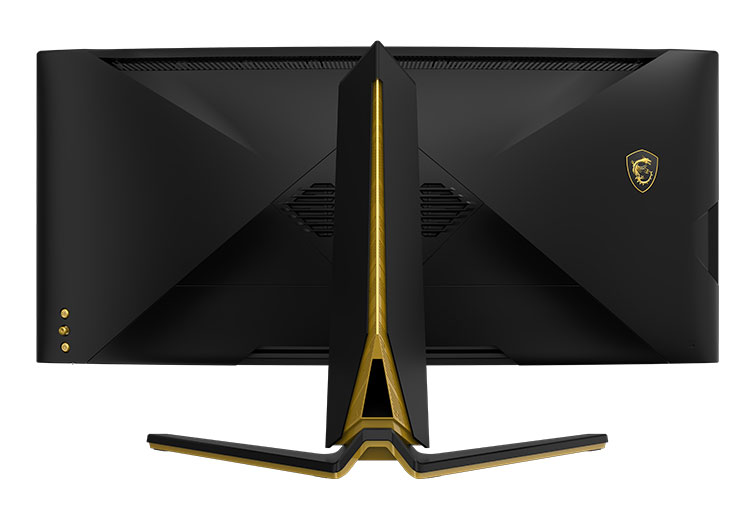 MEG 342C QD-OLED 產品背面