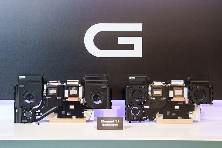 Element 31獨家散熱介面材料