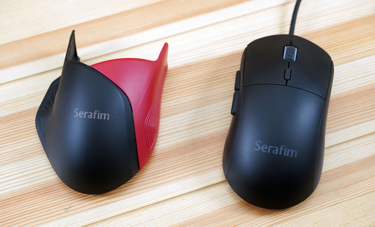 Serafim M1 變形滑鼠搶鮮開箱體驗:外型自定義,商務 & 電競需求一次滿足! - 阿祥的網路筆記本 Serafim M1 變形滑鼠的「變形」設計可以直接把外殼卸下,內部則為商務滑鼠的外型形態。