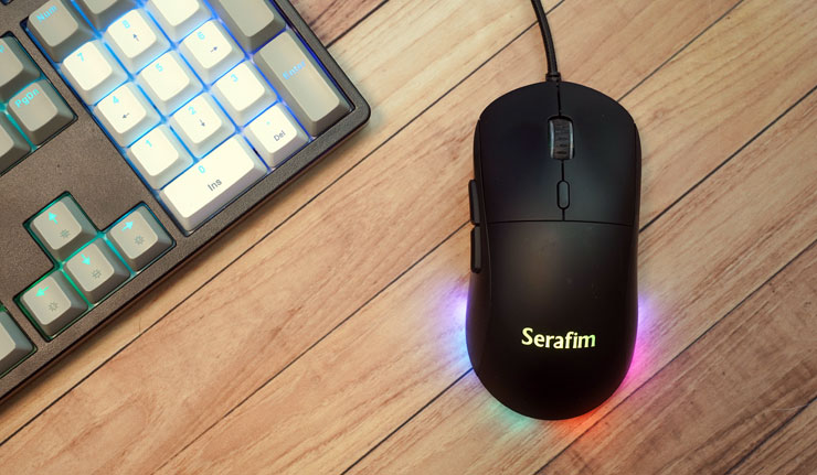 Serafim M1 變形滑鼠搶鮮開箱體驗:外型自定義,商務 & 電競需求一次滿足! - 阿祥的網路筆記本 卸下了外殼之後的 Serafim M1 變形滑鼠 搖身一變成為一款外型簡約的商務滑鼠,擁有出色靈敏度的同時也降低了整機重量,讓操控更靈活。