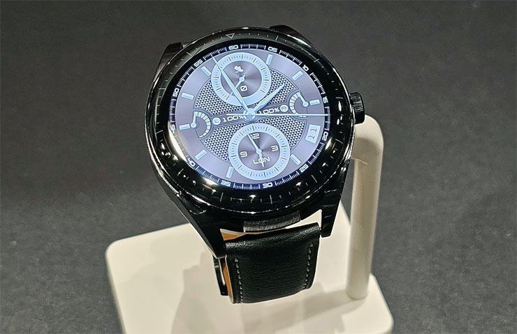 HUAWEI 春季新品陣容強!智慧手錶有黑科技,真無線耳機重低音強襲,4G CPE3 路由器免施工安裝更有彈性! - 阿祥的網路筆記本 HUAWEI WATCH Buds 乍看之下是一般的智慧手錶