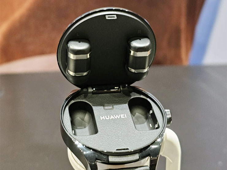 HUAWEI 春季新品陣容強!智慧手錶有黑科技,真無線耳機重低音強襲,4G CPE3 路由器免施工安裝更有彈性! - 阿祥的網路筆記本 HUAWEI WATCH Buds 創新磁吸陣列,能輕鬆取放耳機,且左右耳機可互換,由系統自動識別。