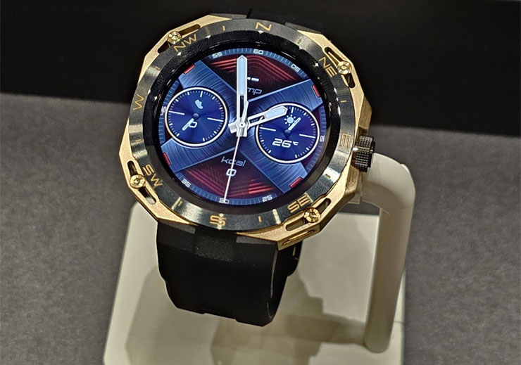 HUAWEI 春季新品陣容強!智慧手錶有黑科技,真無線耳機重低音強襲,4G CPE3 路由器免施工安裝更有彈性! - 阿祥的網路筆記本 HUAWEI WATCH GT Cyber 可變外殼,也有豐富的錶盤樣式,滿足使用者對多樣性的追求