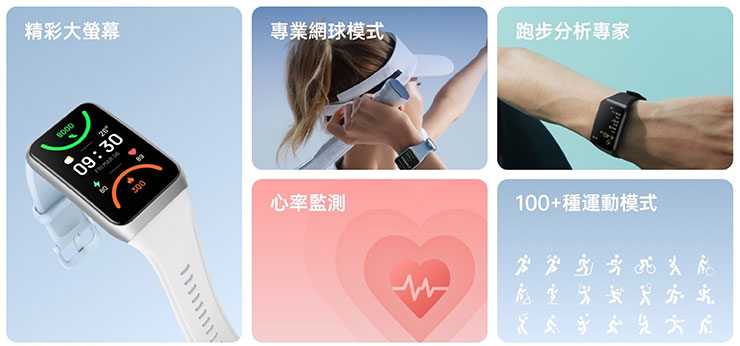 OPPO Band 2 產品特色一覽