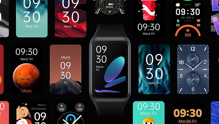 OPPO Bnad 2 擁有近 150 款豐富錶面選擇。