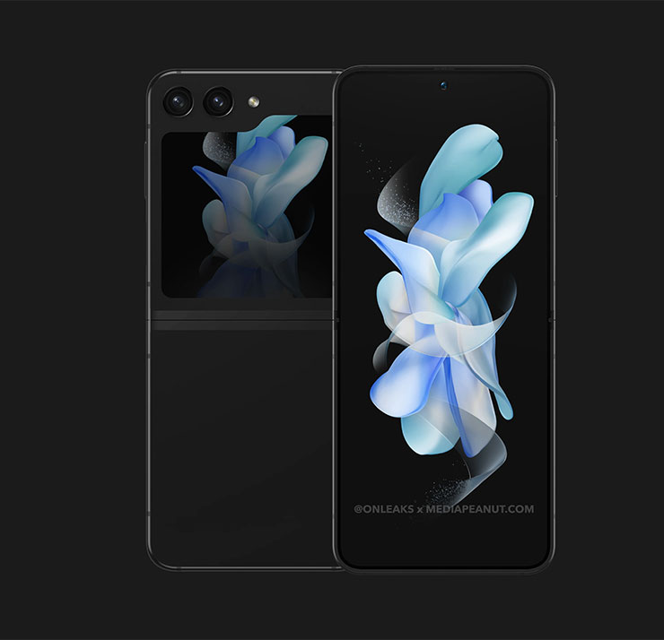 三星 Galaxy Z Flip 5 外觀渲染圖流出,封面螢幕帶來「巨大」突破! - 阿祥的網路筆記本 Galaxy Z Flip 5 的外觀設計渲染圖