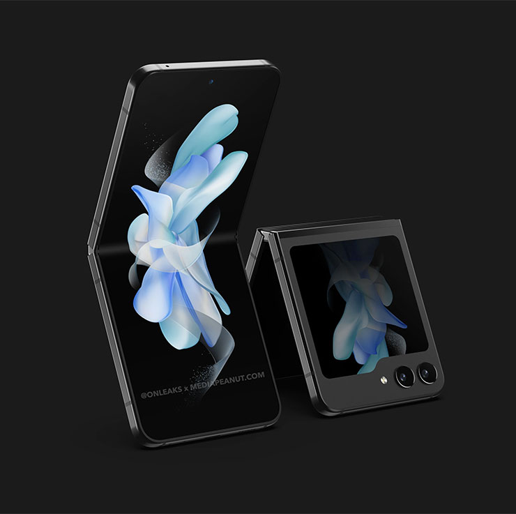 三星 Galaxy Z Flip 5 外觀渲染圖流出,封面螢幕帶來「巨大」突破! - 阿祥的網路筆記本 Galaxy Z Flip 5 的外觀設計渲染圖