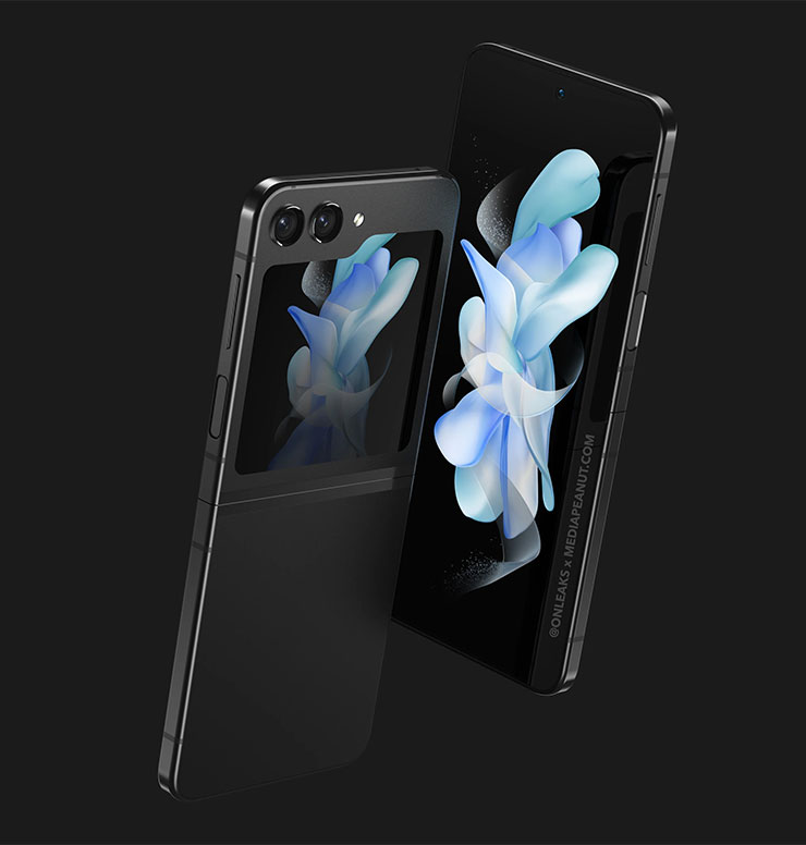 三星 Galaxy Z Flip 5 外觀渲染圖流出,封面螢幕帶來「巨大」突破! - 阿祥的網路筆記本 Galaxy Z Flip 5 的外觀設計渲染圖