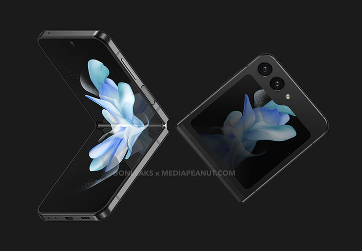 三星 Galaxy Z Flip 5 外觀渲染圖流出,封面螢幕帶來「巨大」突破! - 阿祥的網路筆記本 Galaxy Z Flip 5 的外觀設計渲染圖