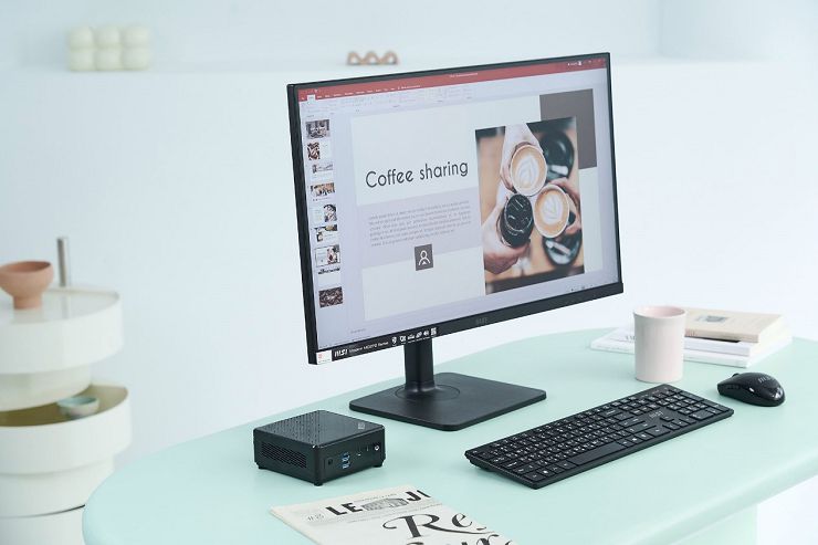 迷你主機當道!微星「Cubi 5」與「PRO DP10」打造 3 招超靈活商務工作術 - 阿祥的網路筆記本 被喻為「掌上型桌機」的 MSI Cubi 5 不會佔用太多桌面空間,但卻能充分滿足工作者的任何需求。