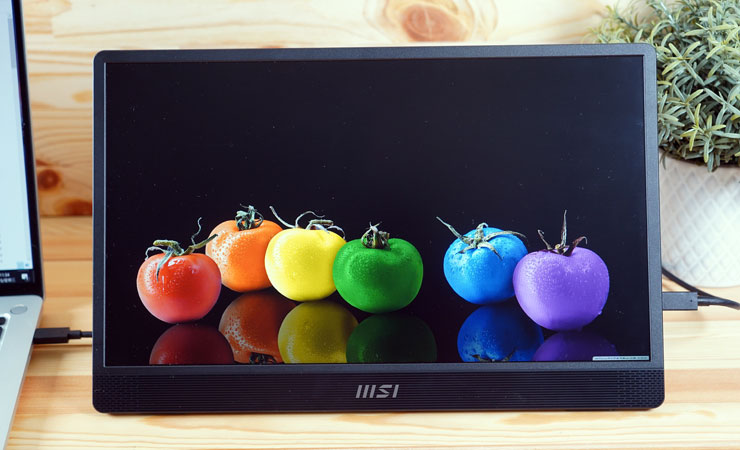 就連大範圍黑色背景的高反差畫面也有優異的呈現效果，不會有漏光或是光暈的問題。