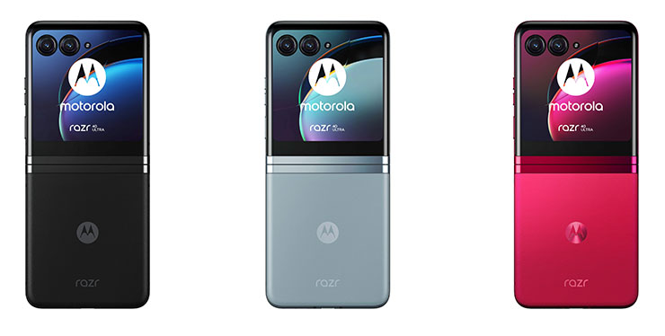 外螢幕比 Galaxy Z Flip5 還大?moto Razer 40 Ultra 將帶來「全面屏」設計? - 阿祥的網路筆記本 moto Razr 40 Ultra 外觀渲染圖