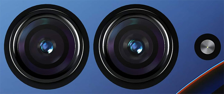 外螢幕比 Galaxy Z Flip5 還大?moto Razer 40 Ultra 將帶來「全面屏」設計? - 阿祥的網路筆記本 moto Razr 40 Ultra 的外螢幕上的挖孔鏡頭與閃光燈模組