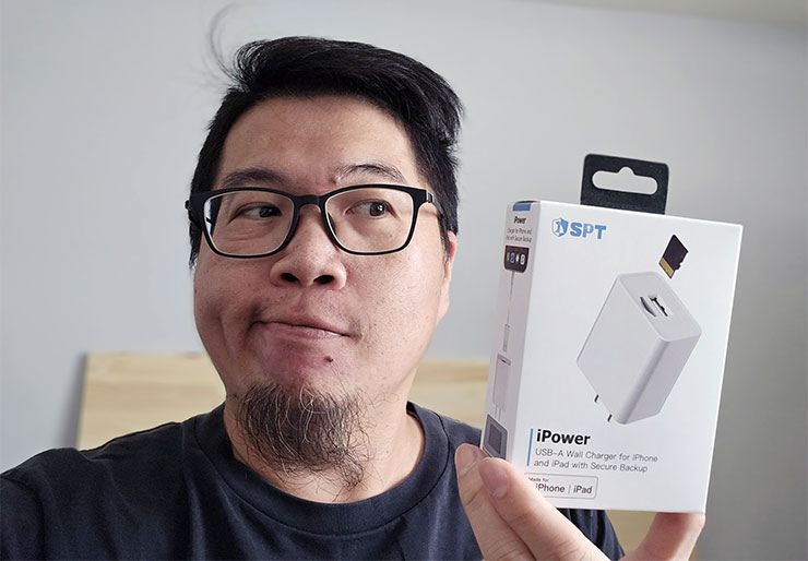 iPower Pro 備份快充頭小小一顆，但同時兼備快速充電、資料備份與加密的三合一功能，實用度真的非常高呢！
