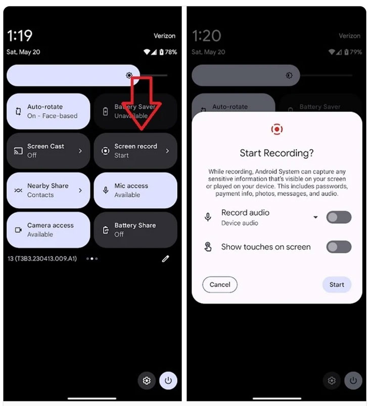 保護隱私!Android 14 「螢幕錄影」功能再進化!不相干的個人隱私通知全部看不到! - 阿祥的網路筆記本 Android 13 現行的螢幕錄影功能介面,只能進行全畫面錄製。