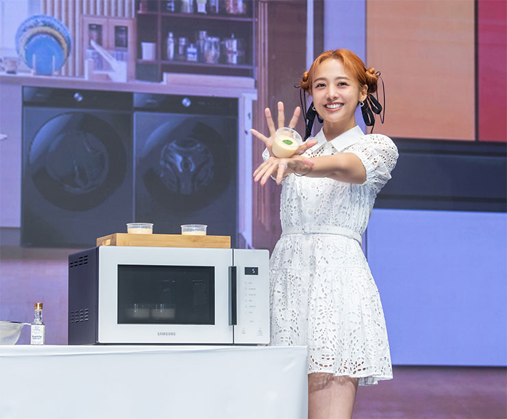 GEmma吳映潔除了擔任此次三星BESPOKE設計品味系列美學大使，更從使用者角度出發，分享新家設計及居家陳列經驗