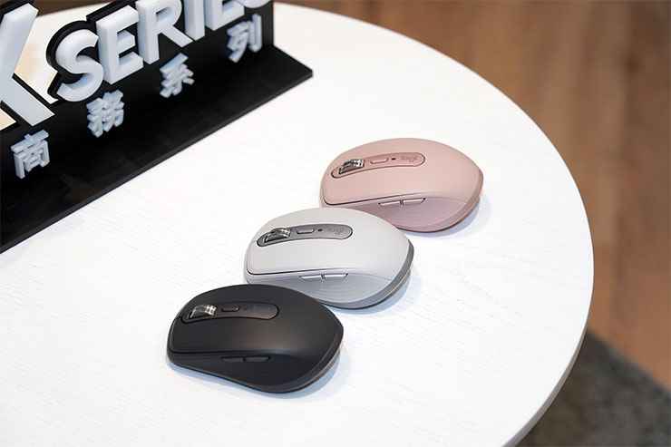 Logitech MX 高階商務鍵鼠推新品,6/19 雙電商優惠首賣,Smart Action 智能啟動功能全新升級更便利! - 阿祥的網路筆記本 Logitech MX Anywhere 3S 無線行動滑鼠有三款顏色