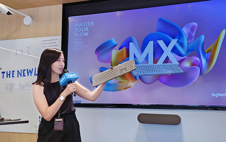 Logitech MX 高階商務鍵鼠推新品,6/19 雙電商優惠首賣,Smart Action 智能啟動功能全新升級更便利! - 阿祥的網路筆記本 MX Keys S 無線智能鍵盤全新珍珠白款