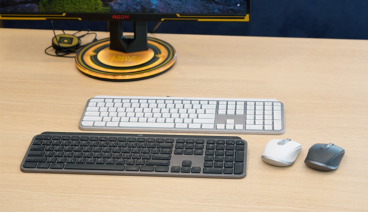 Logitech MX 高階商務鍵鼠推新品,6/19 雙電商優惠首賣,Smart Action 智能啟動功能全新升級更便利! - 阿祥的網路筆記本 MX Keys S 無線智能鍵盤MX Anywhere 3S 無線行動滑鼠的黑白雙色款