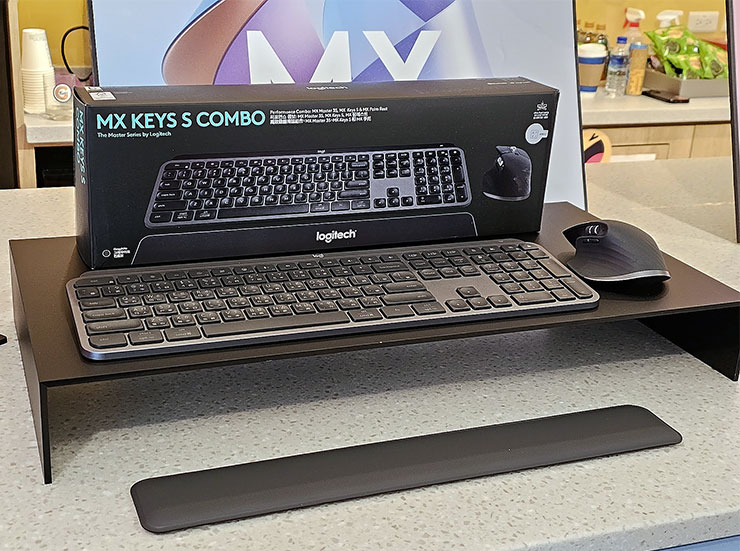 Logitech MX 高階商務鍵鼠推新品,6/19 雙電商優惠首賣,Smart Action 智能啟動功能全新升級更便利! - 阿祥的網路筆記本 MX Keys S Combo 高階商務鍵鼠組合