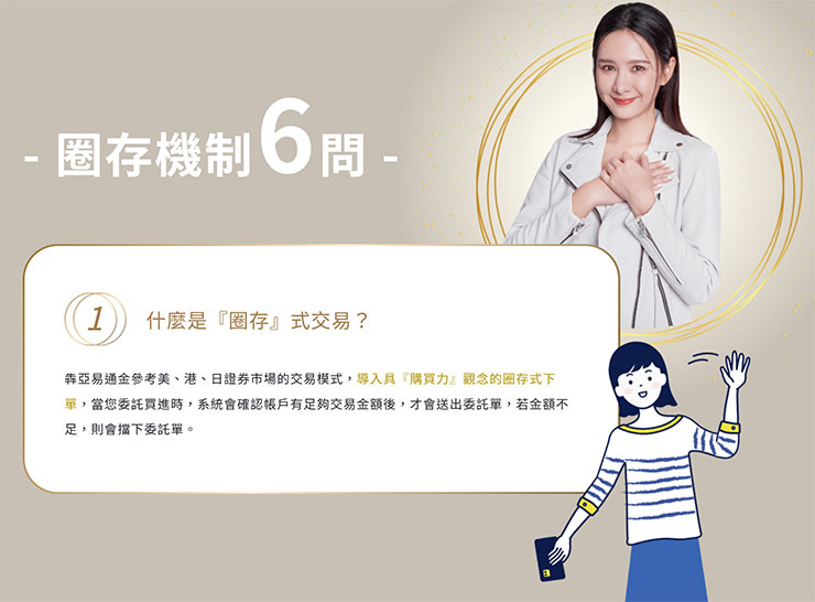 關於圈存式交易，犇亞的官網也有詳細的說明可以參考。