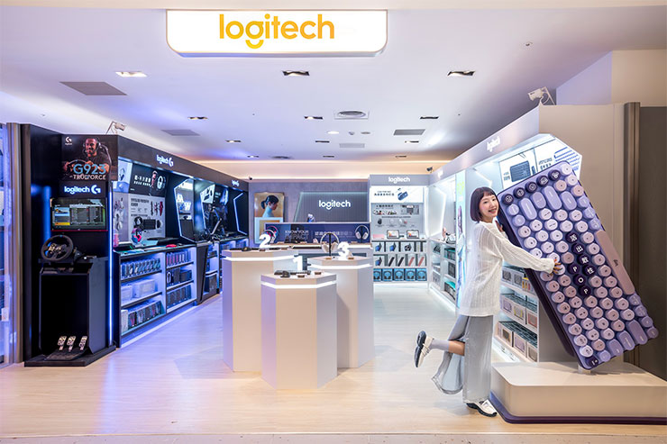 Logitech進軍全台百貨霸主！Logi Store 台中新光三越品牌店6月29日盛大開幕