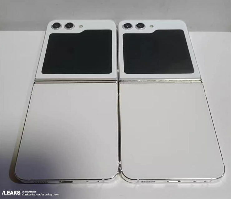 三星 Galaxy Z Flip 5 的模型機流出,但和大家期待中的樣子有些不同? - 阿祥的網路筆記本 Galaxy Z Flip 5 模型機