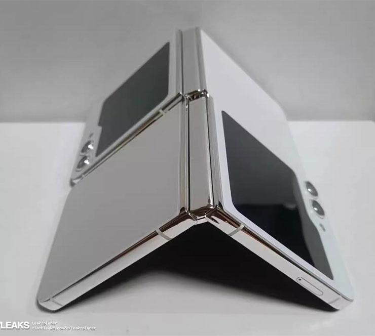 三星 Galaxy Z Flip 5 的模型機流出,但和大家期待中的樣子有些不同? - 阿祥的網路筆記本 Galaxy Z Flip 5 模型機