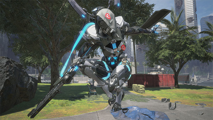 《異域龍潮(EXOPRIMAL)》的 MSI 專屬機甲貼紙