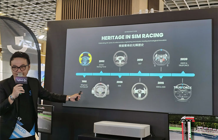 Logitech G 推出 PRO 直驅式專業賽車方向盤與賽車踏板，9/18 正式在台上市！