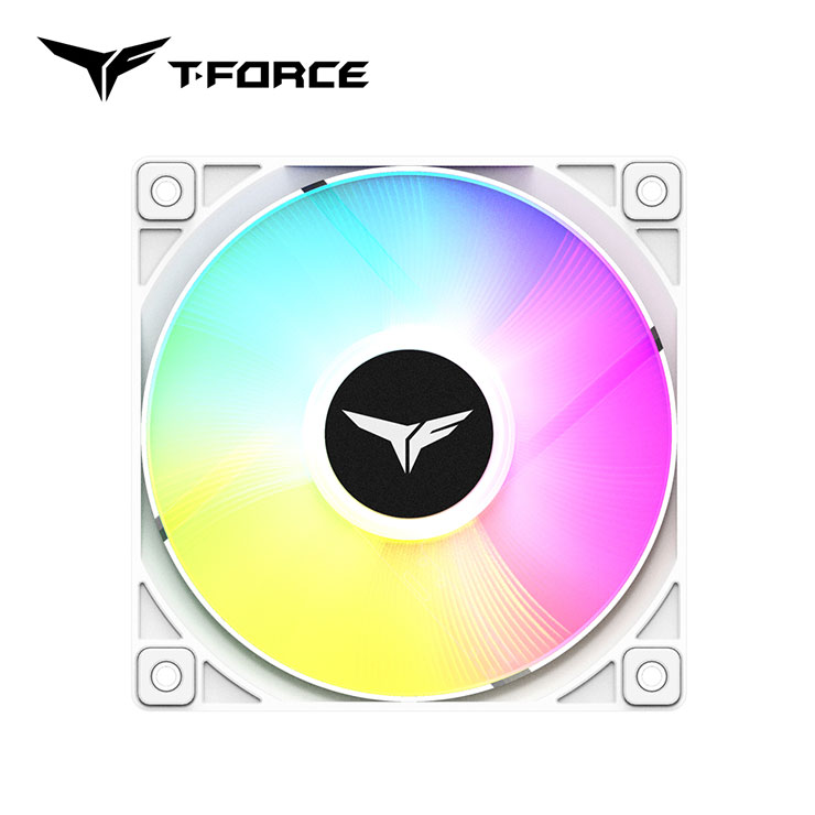 T-FORCE RT-X120 ARGB FAN_white