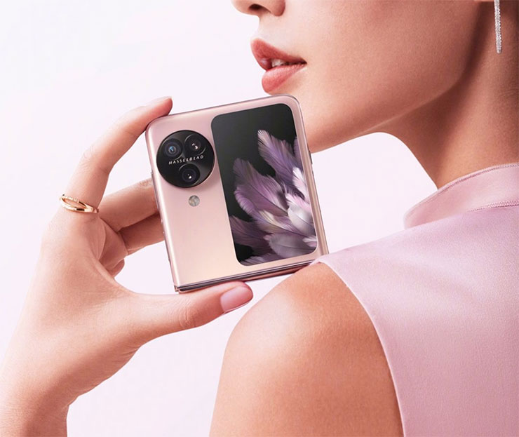 PPO Find N3 Flip 薄霧玫瑰色