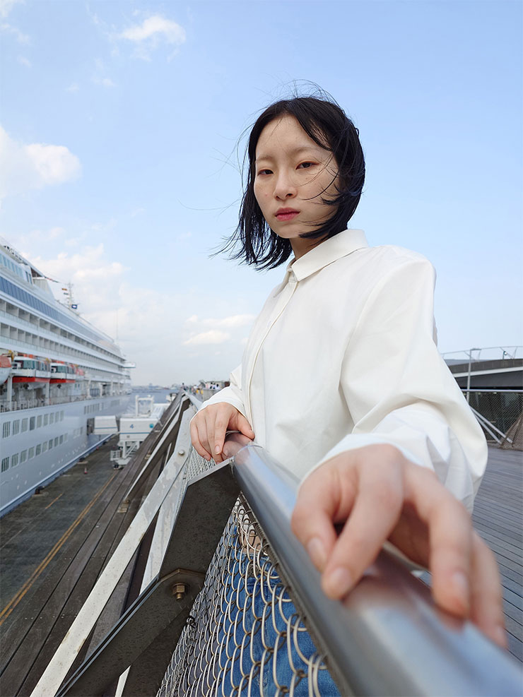 Xperia 5 V 全新人像散景模式透過人工智慧技術，效果較前代機種大幅提升，輕鬆創造自然的景深效果