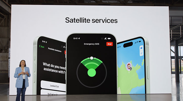 蘋果 iPhone 15 系列正式發表,今年有五大首創規格! - 阿祥的網路筆記本 iPhone 15 與 iPhone 15 Plus 可支援衛星求救功能,並能免費使用 2 年。