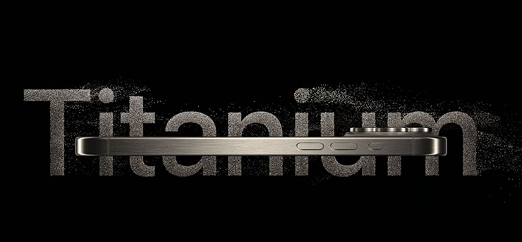 蘋果 iPhone 15 系列正式發表,今年有五大首創規格! - 阿祥的網路筆記本 iPhone 15 Pro 與 iPhone 15 Pro Max 全新採用鈦金屬材質打造的機身。