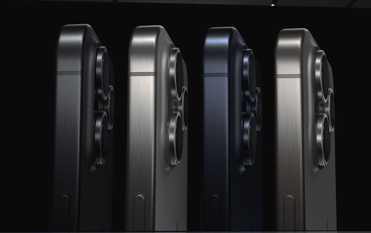 蘋果 iPhone 15 系列正式發表,今年有五大首創規格! - 阿祥的網路筆記本 iPhone 15 Pro 與 iPhone 15 Pro Max 有四款顏色。