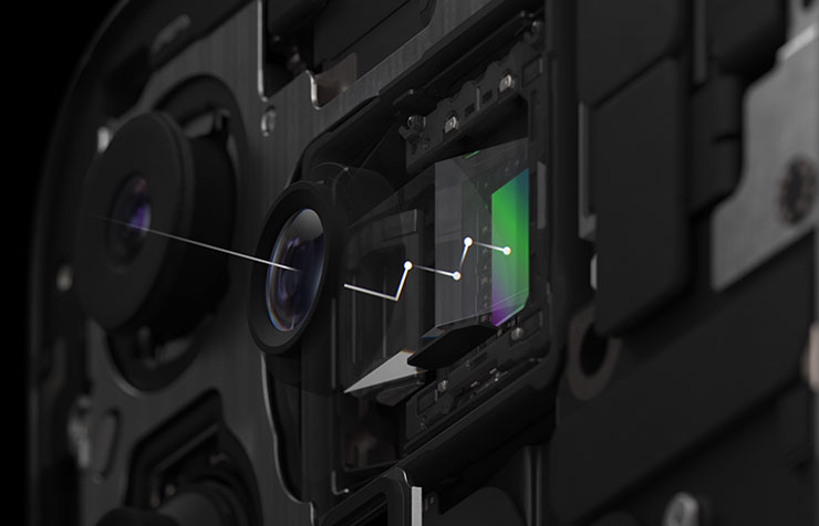 蘋果 iPhone 15 系列正式發表,今年有五大首創規格! - 阿祥的網路筆記本 這顆鏡頭採用四重稜鏡折射技術做到窄小空間之下能有一定的焦段距離。