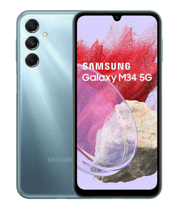 Galaxy M34 5G  星澤藍 