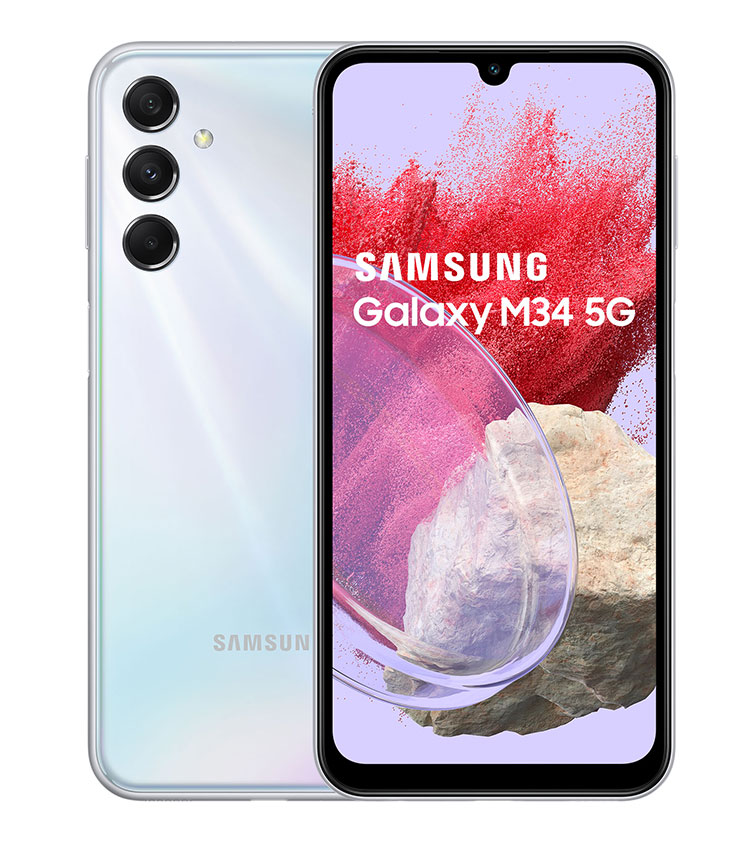 Galaxy M34 5G  星空銀